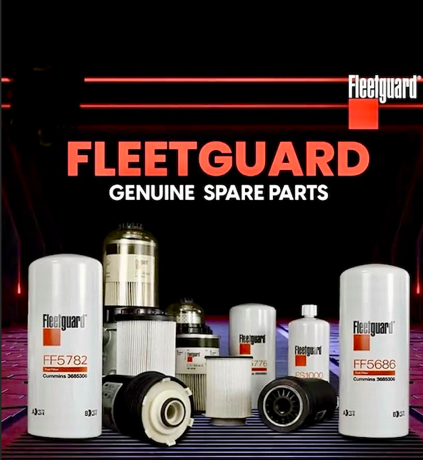 Fleetguard spare parts and filtration product range